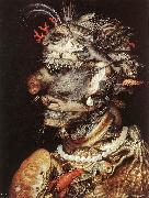 ARCIMBOLDO, Giuseppe The Water oil on canvas